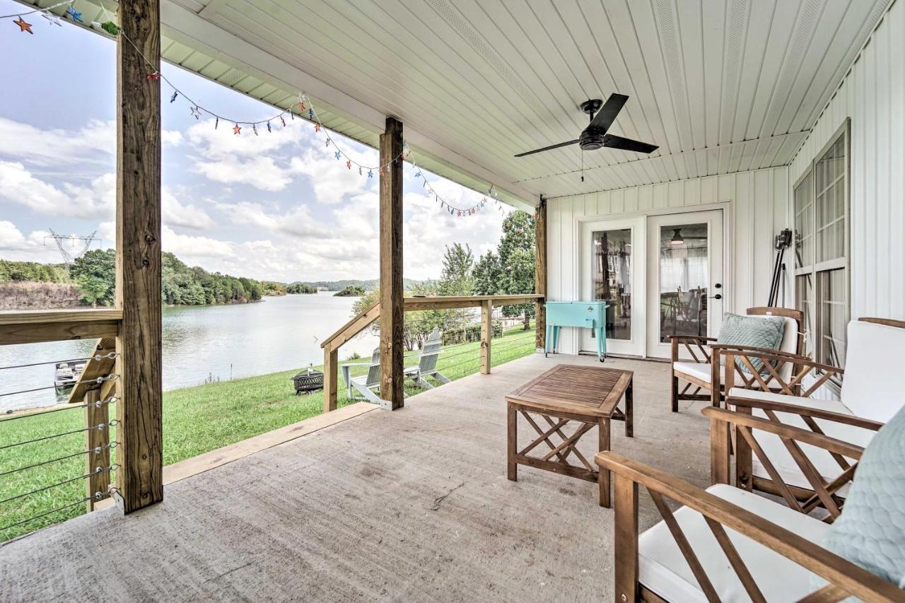 Cherokee Lake Home With Private Dock And Patio! Bean Station Екстер'єр фото