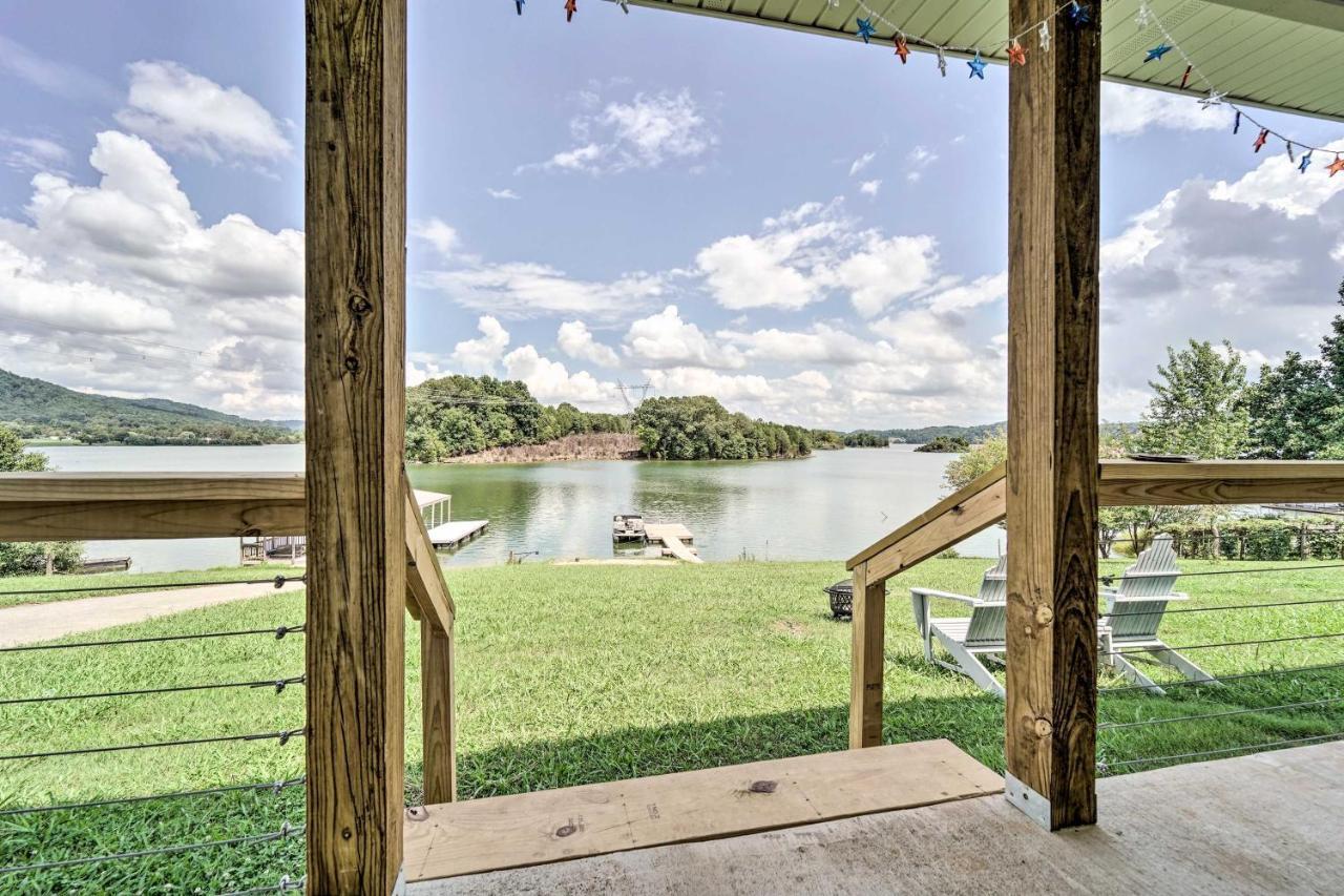 Cherokee Lake Home With Private Dock And Patio! Bean Station Екстер'єр фото