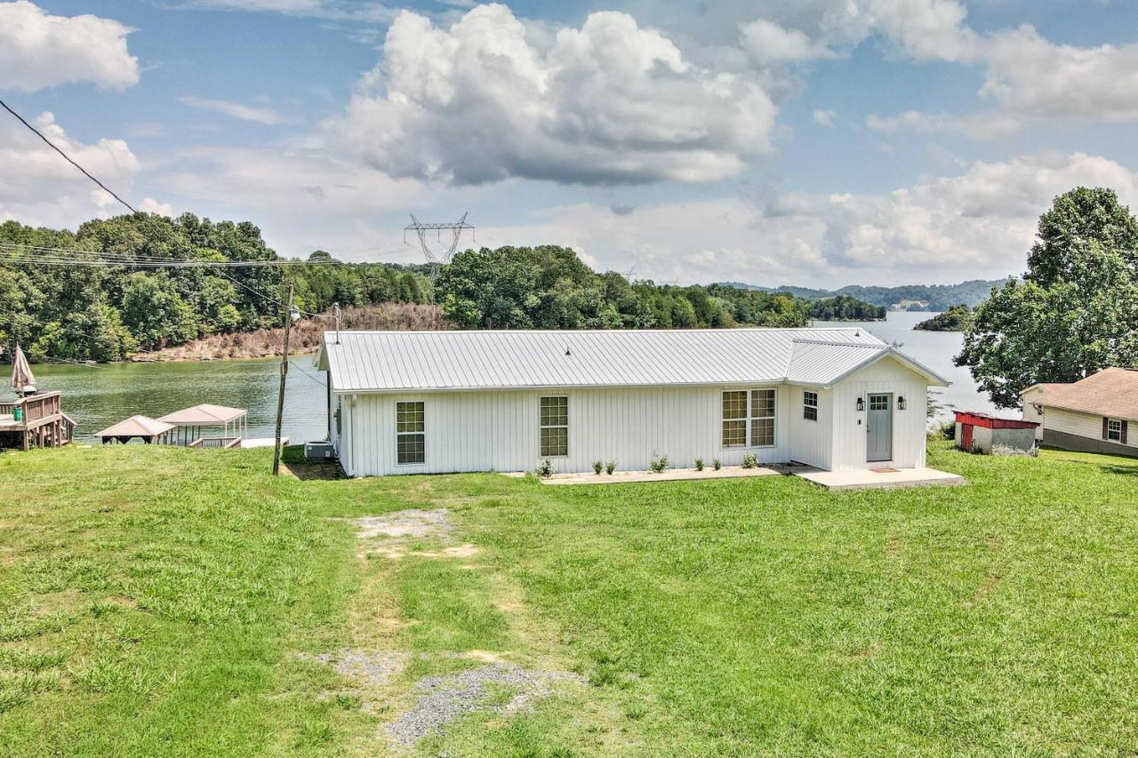 Cherokee Lake Home With Private Dock And Patio! Bean Station Екстер'єр фото